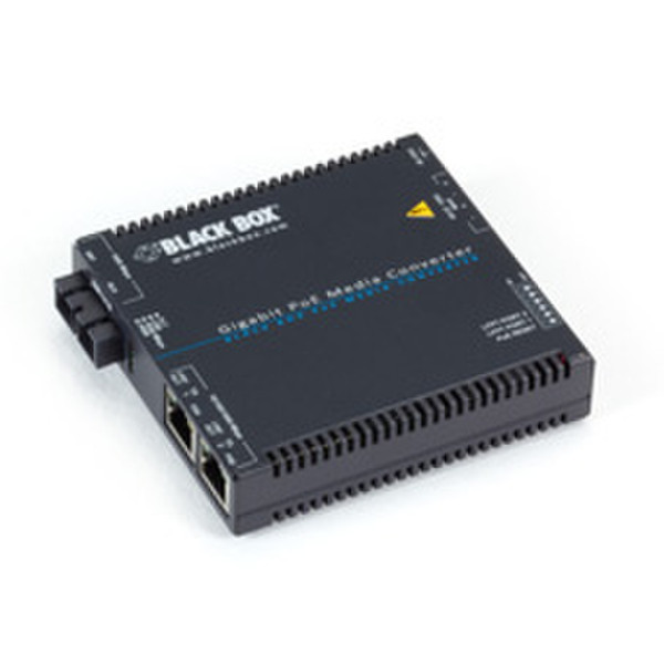 Black Box LGC5202A 1000Mbit/s 1310nm Single-mode Black network media converter