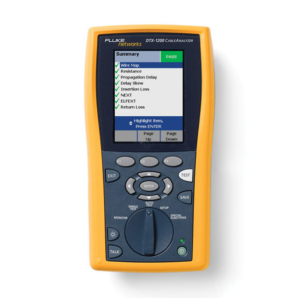 Black Box DTX-1200 120 network cable tester