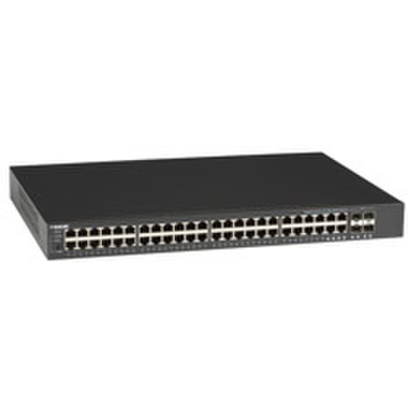 Black Box LGB1148A Managed L2+ Gigabit Ethernet (10/100/1000) 1U Black network switch