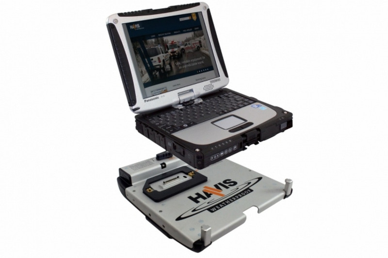 Havis DS-PAN-214-2 Schwarz, Silber Notebook-Dockingstation & Portreplikator