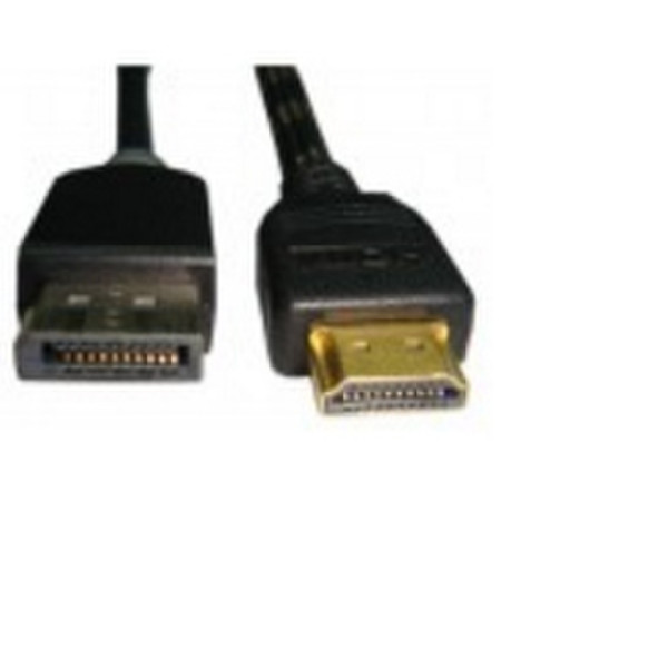 Oncore HDMIDP-10F-MM 6m HDMI DisplayPort Schwarz Videokabel-Adapter