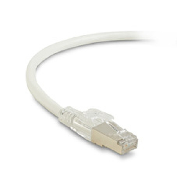 Black Box 3ft Cat6a 0.9m Cat6a F/UTP (FTP) White networking cable