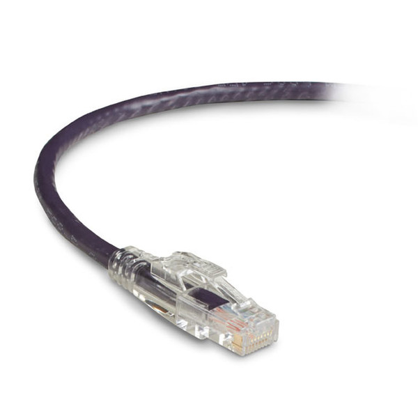 Black Box GigaTrue 3 CAT6 10ft 3м Cat6 U/UTP (UTP) Фиолетовый сетевой кабель