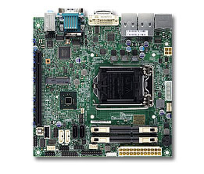 Supermicro X10SLV Intel H81 Socket H3 (LGA 1150) Mini ITX motherboard
