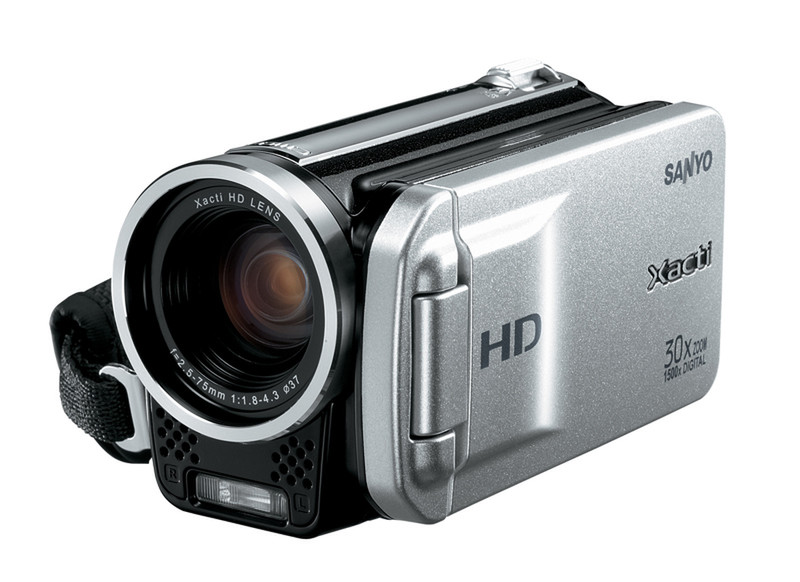 Sanyo VPC-TH1 10MP CMOS Silver hand-held camcorder