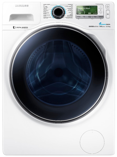 Samsung WW12H8400EW Freistehend Frontlader 12kg 1400RPM A+++-50% Weiß Waschmaschine