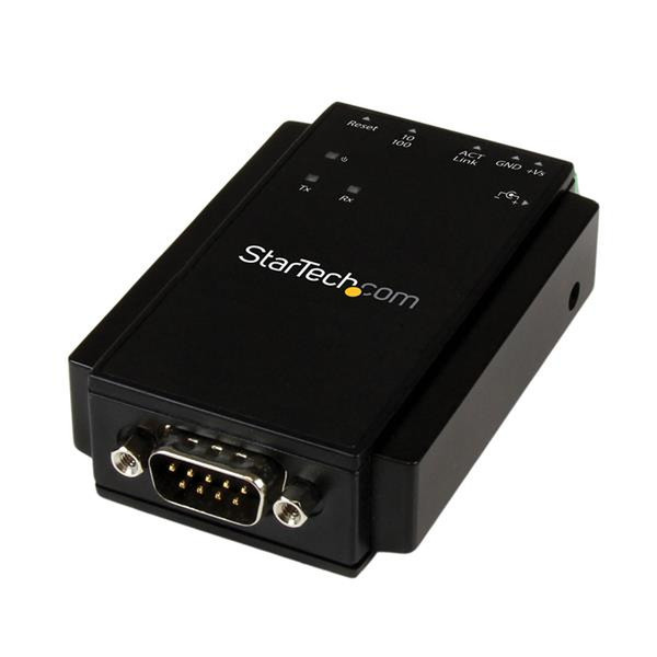 StarTech.com 1 Port RS-232 Seriell zu IP Ethernet Geräteserver zur Hutschienennmontage