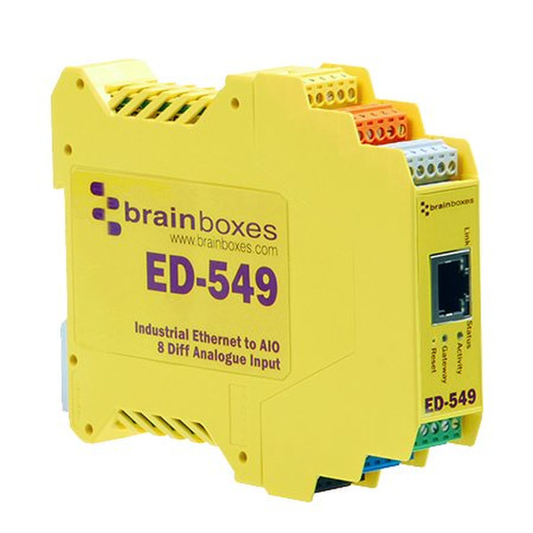 Brainboxes ED-549 10,100Mbit/s Gateway/Controller
