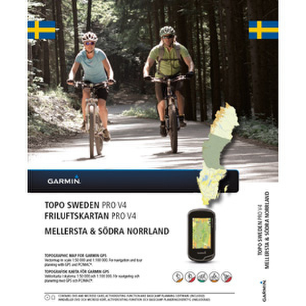 Garmin TOPO Sweden v4 PRO - Mellersta/Sodra Norrland