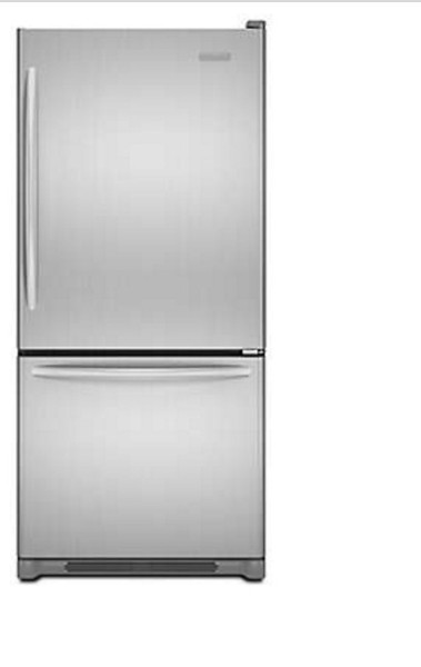 KitchenAid KBRS19KTMS Отдельностоящий 327.6л 142.2л Cеребряный холодильник с морозильной камерой