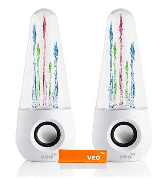 Veo VEONEWWATSP-WH-FR Tragbarer Lautsprecher