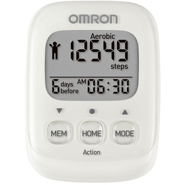 Omron HJ325 Electronic White pedometer