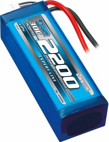 LRP VTEC Expert Line Lithium Polymer 2200mAh 11.1V rechargeable battery