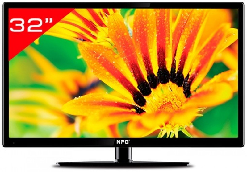NPG NLD-3236HHB 32Zoll HD Schwarz LED-Fernseher