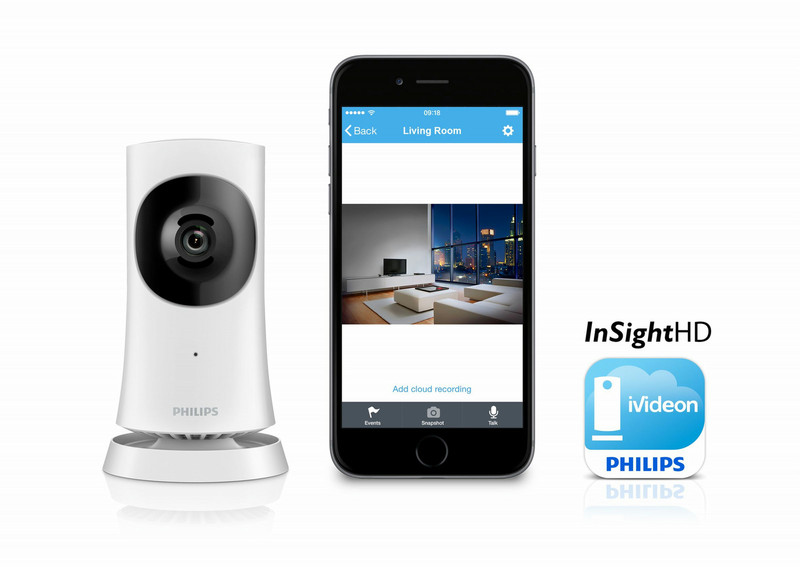 Philips M120E/37 IP security camera Для помещений Преступности и Gangster Белый камера видеонаблюдения