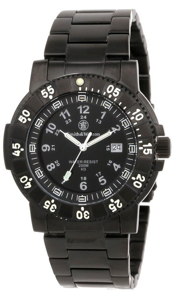 Smith & Wesson SWW-357-BSS Wristwatch Male Quartz Black watch