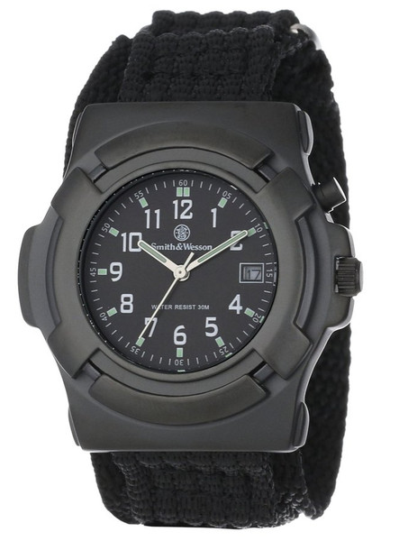 Smith & Wesson SWW-11B-GLOW Wristwatch Male Quartz Black watch