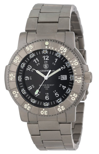 Smith & Wesson SWW-357-T-BLK Wristwatch Male Quartz Titanium watch