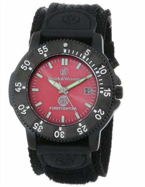 Smith & Wesson SWW-455F Armbanduhr Männlich Quarz Schwarz, Weiß Uhr