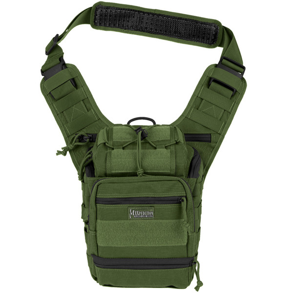 Maxpedition 0424G Tactical shoulder bag Grün Multifunktionstasche