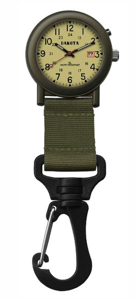 Dakota Watch Company 2878-5 Клипс Унисекс Кварц Зеленый наручные часы