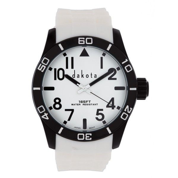 Dakota Watch Company 4791-7 Wristwatch Unisex Quartz Black watch
