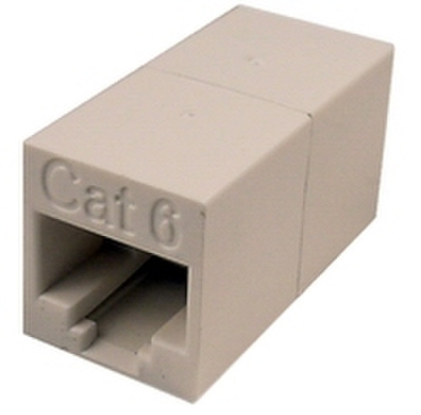 Cables Unlimited Cat6 Coupler Beige wire connector