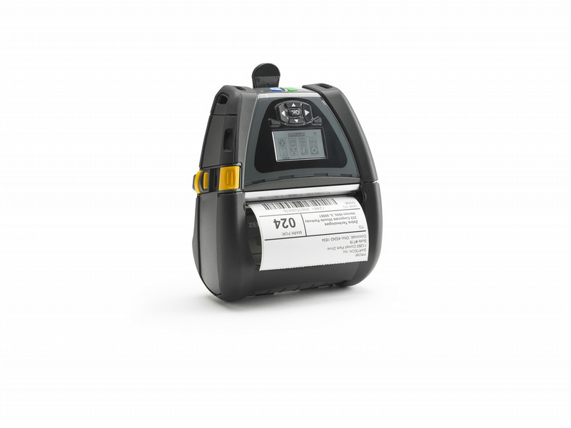 Zebra QLn420 Direct thermal Mobile printer 203 x 203DPI Black