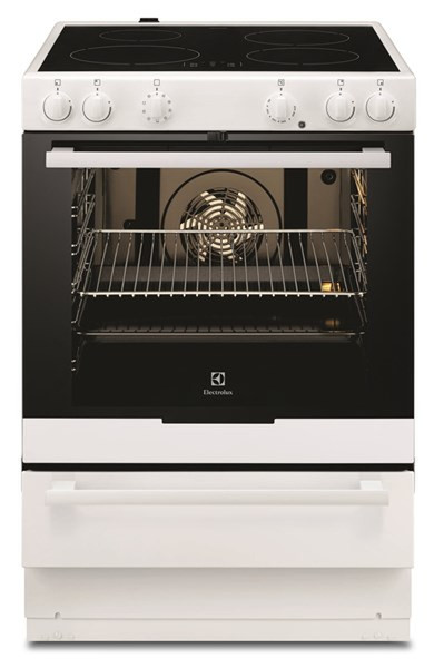 Electrolux EKI6051EOW Freistehend Induktionskochfeld A Schwarz, Weiß