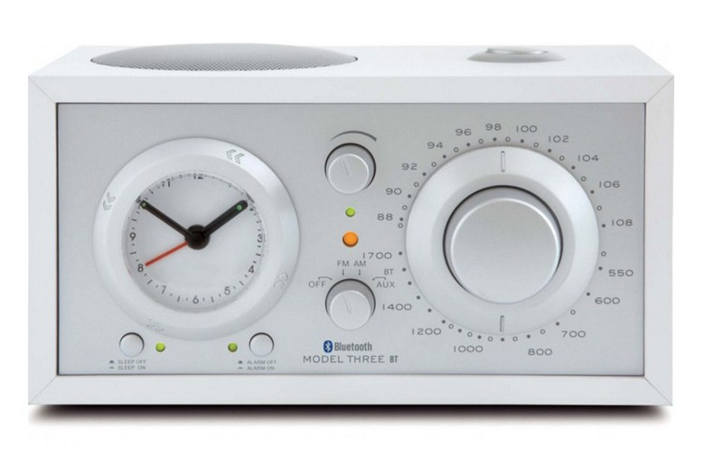 Tivoli Audio M3BT-1470-EU Портативный Аналоговый Cеребряный, Белый радиоприемник