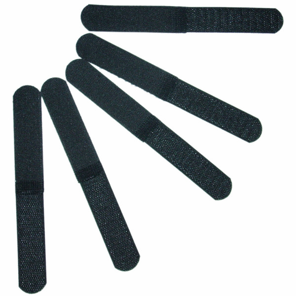 CableWholesale 30CT-03300 Velcro Black 5pc(s) cable tie