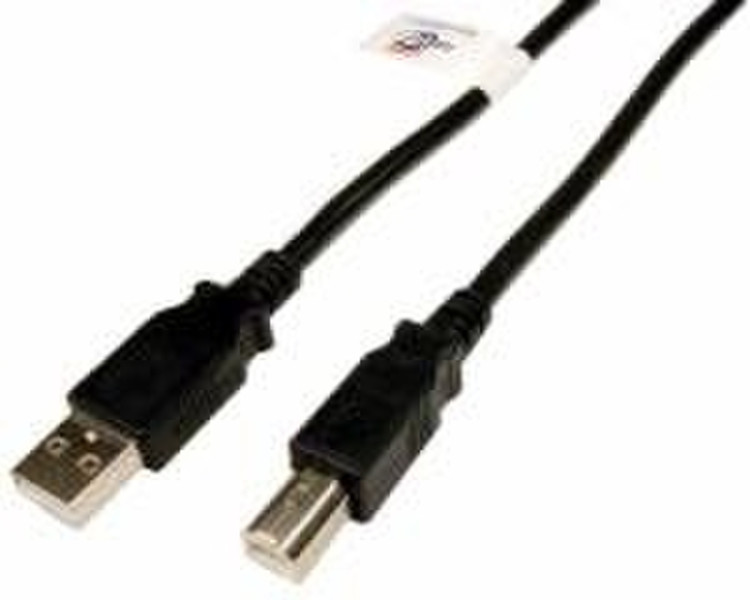 Cables Unlimited USB 2.0 A / B 3 ft 0.9м Черный кабель USB