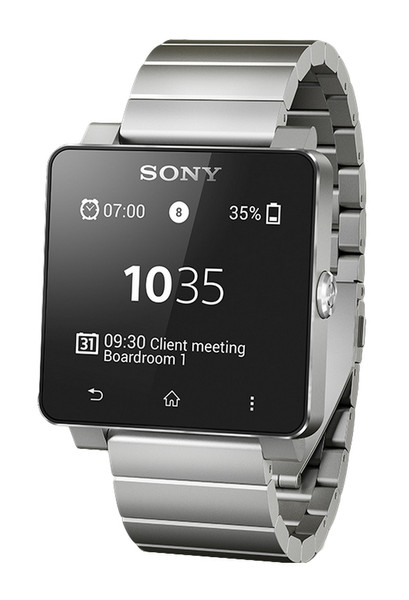 Sony SmartWatch 2 SW2 1.6Zoll 122.5g Schwarz Smartwatch