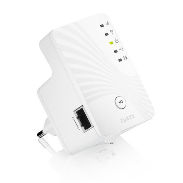 ZyXEL WRE2205 v2 300Mbit/s Ethernet LAN Wi-Fi White 1pc(s) PowerLine network adapter