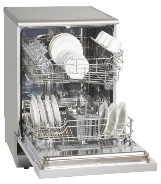 Exquisit GSP8112.1Inox Freestanding 12place settings A+ dishwasher