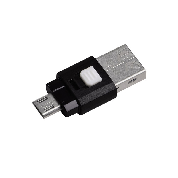 Hama 00124025 USB 2.0 Schwarz Kartenleser