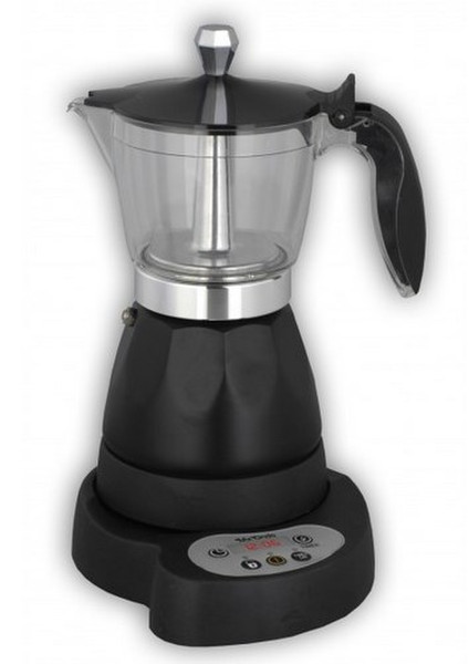 Mx Onda MX-CE2254 Electric moka pot 0.3L Black coffee maker