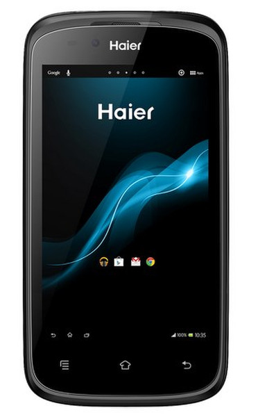Haier Phone W716S 4GB Black smartphone