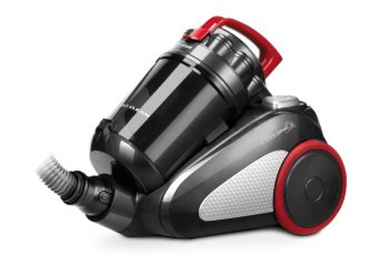 Trisa Electronics Comfort Clean T6482 Cylinder vacuum 1.8L 1800W Black,Red