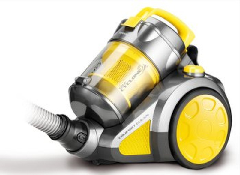 Trisa Electronics Comfort Clean T6352 Cylinder vacuum 1400W Yellow