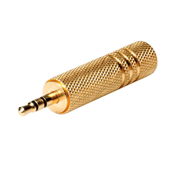 ROLINE GOLD Stereo Adapter 3.5 mm Male - 6.35 mm Female