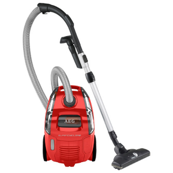 AEG ASCPARKETT Cylinder vacuum cleaner 4L 1300W E Red