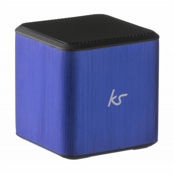 KitSound Cube 3W Kubus Blau