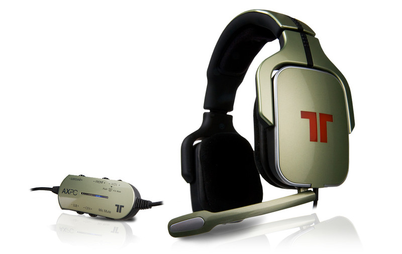 Tritton AX PC Pro Binaural Wired Black,Green mobile headset