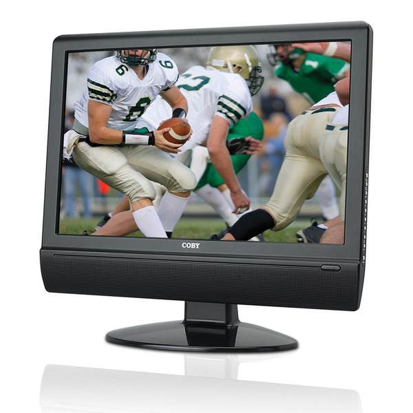 Coby Widescreen LCD HDTV/Monitor 15.4Zoll Schwarz Computerbildschirm