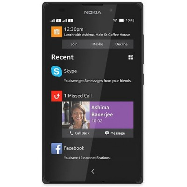 Nokia X 4ГБ Черный