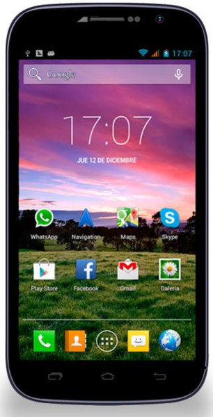 Szenio Syreni IPS-50DCII 4GB Schwarz Smartphone
