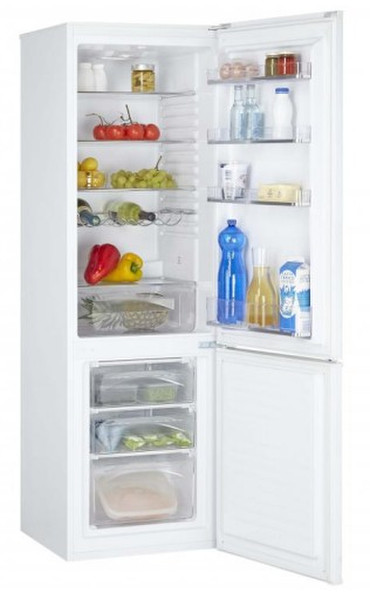 Hoover HDBS 5174 W Встроенный 173л 54л A++ Белый холодильник с морозильной камерой