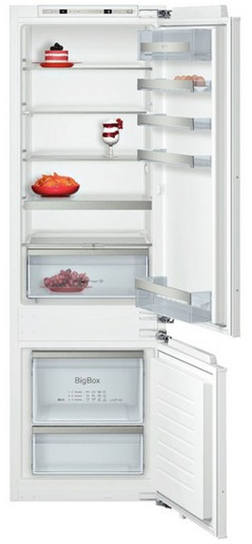 Neff KI6873D30 Built-in 209L 61L A++ White fridge-freezer