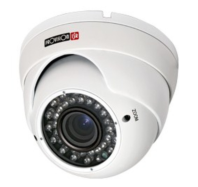 Provision-ISR DI-380IPVF IP security camera В помещении и на открытом воздухе Dome Белый камера видеонаблюдения